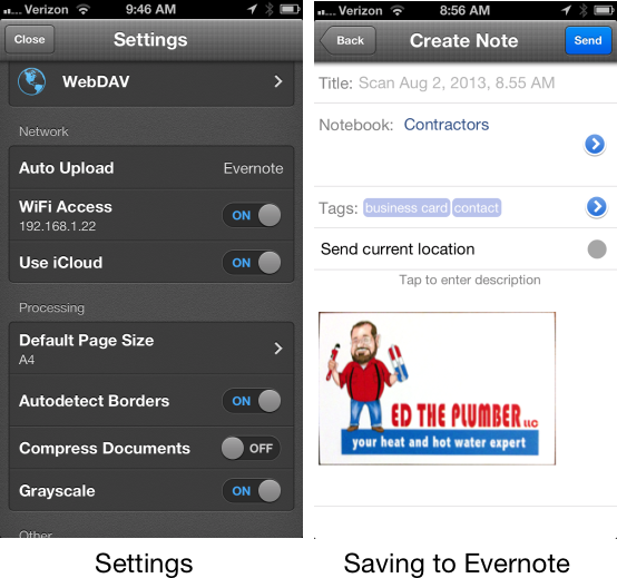 Mobile Evernote Scanning with Scanner Pro Macdrifter